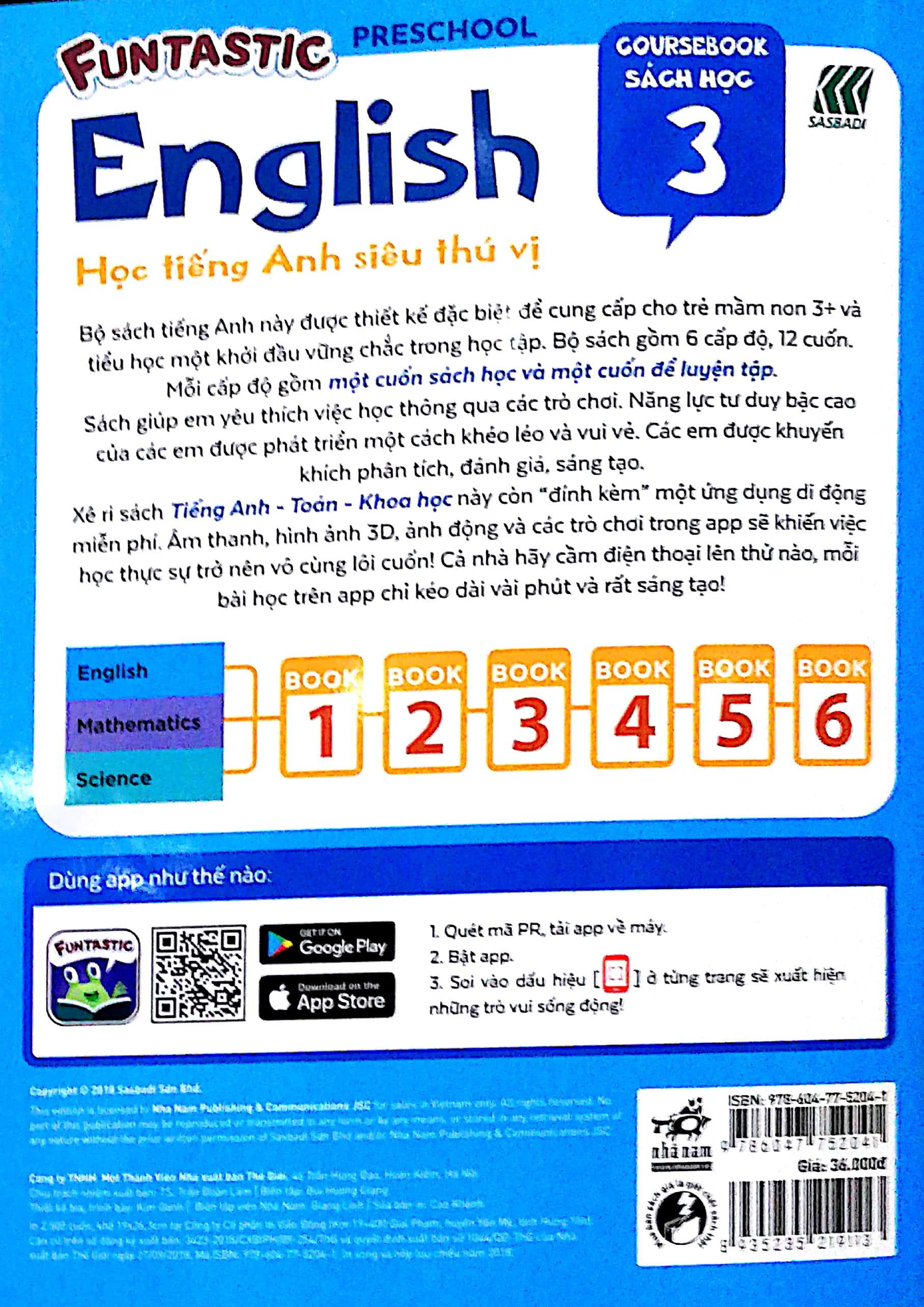 bộ học tiếng anh siêu thú vị - sách học 3 - Ảnh 6