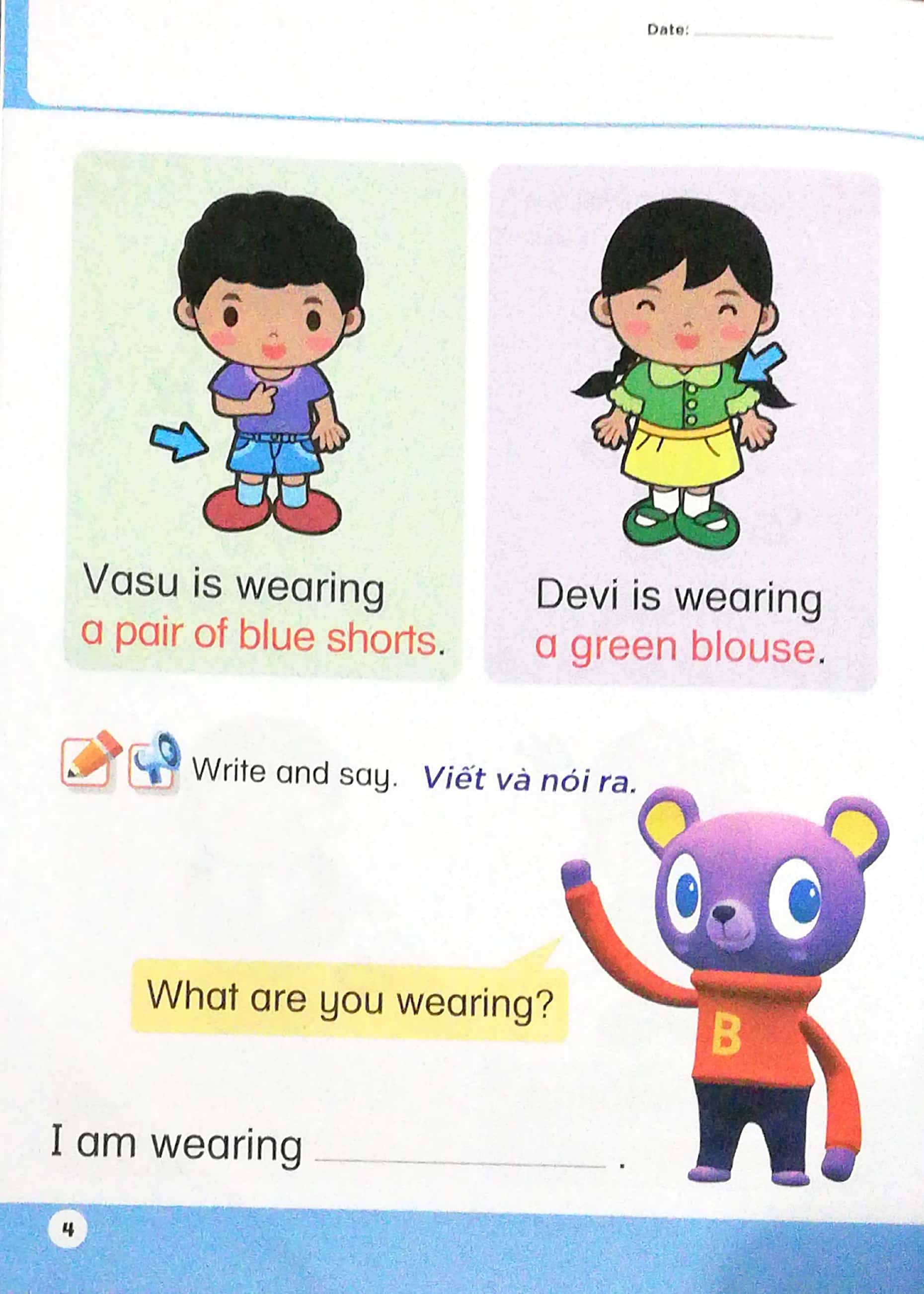 bộ học tiếng anh siêu thú vị - sách học 4 - Ảnh 5