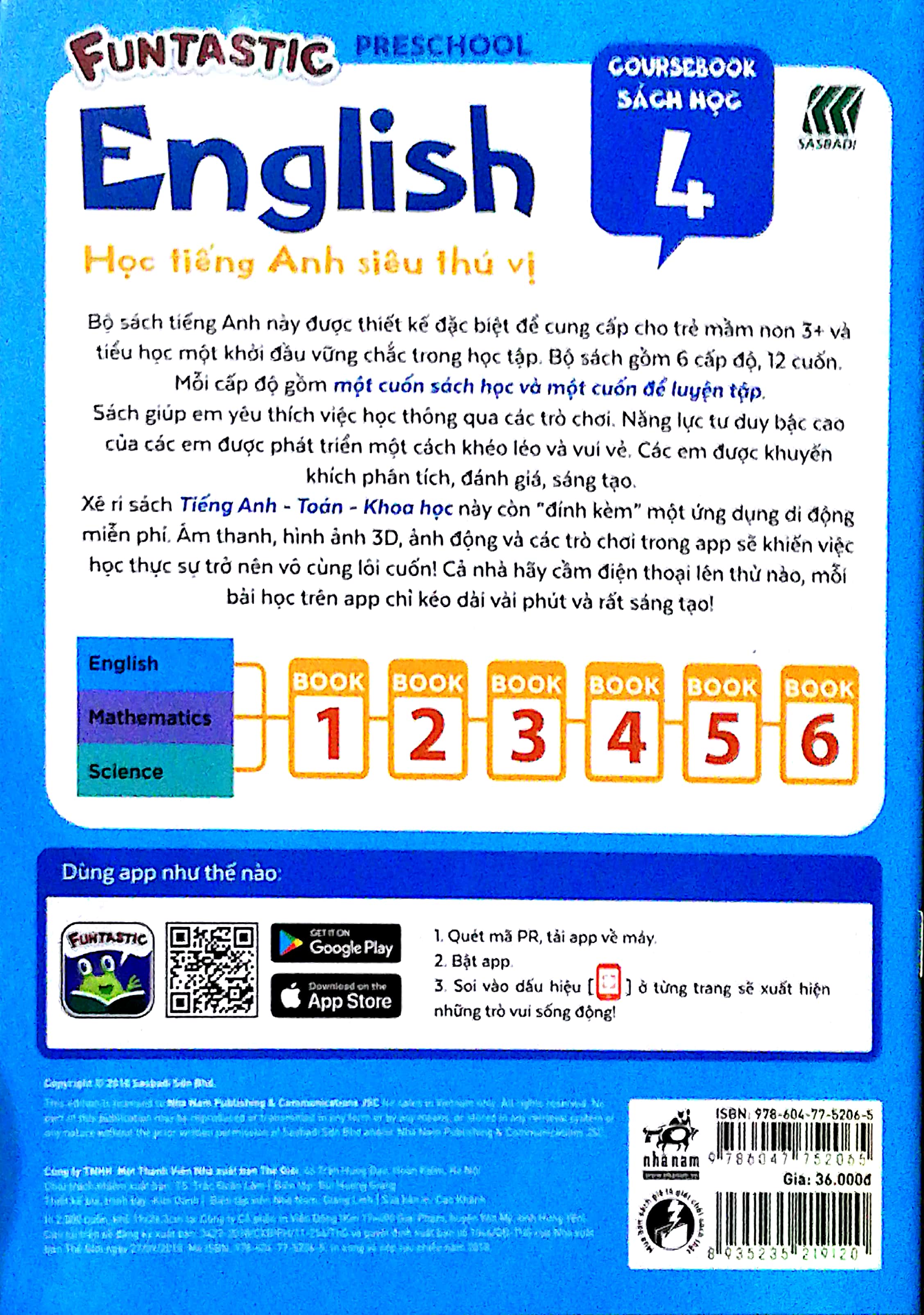 bộ học tiếng anh siêu thú vị - sách học 4 - Ảnh 6