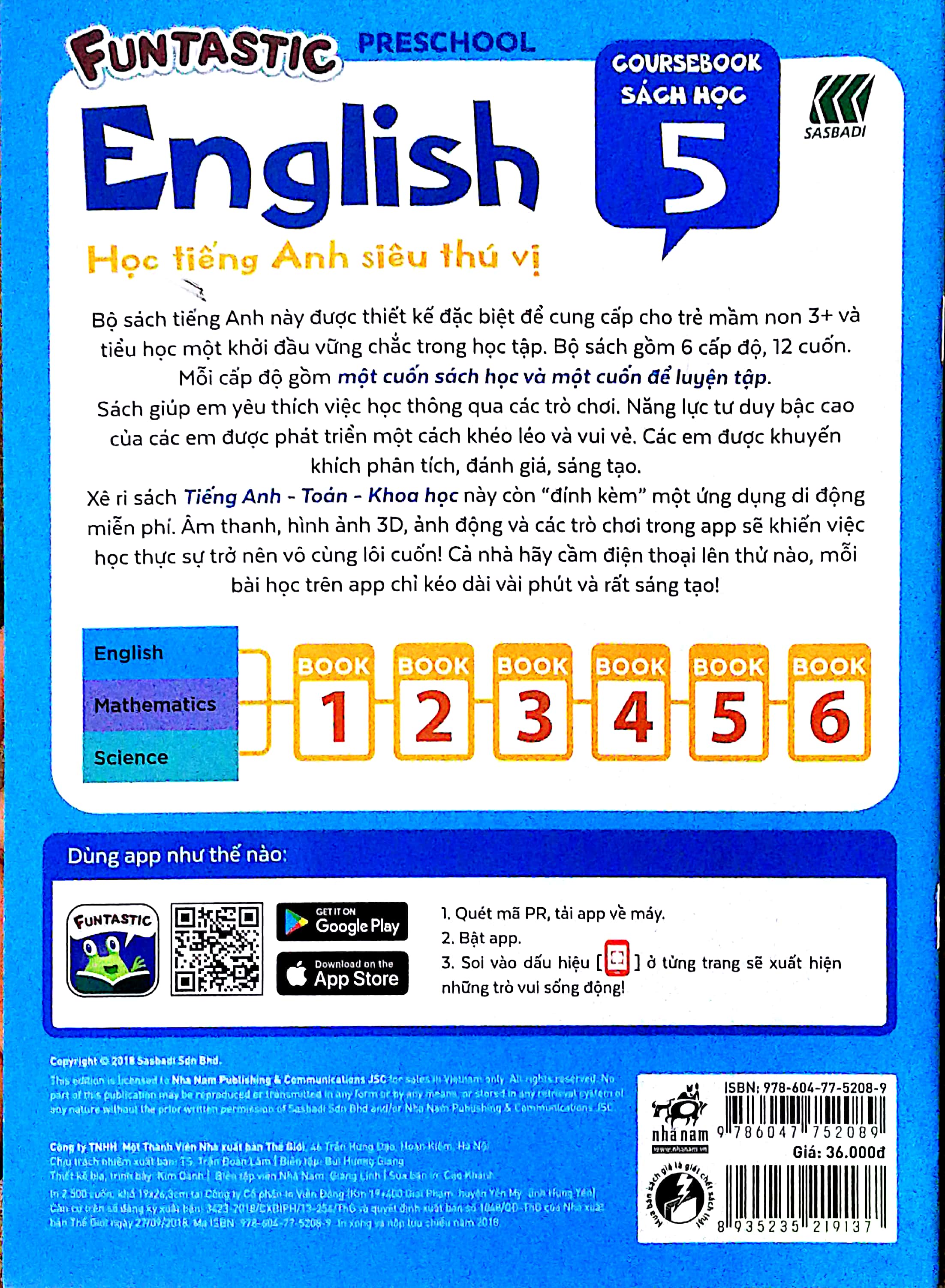 bộ học tiếng anh siêu thú vị - sách học 5 - Ảnh 8