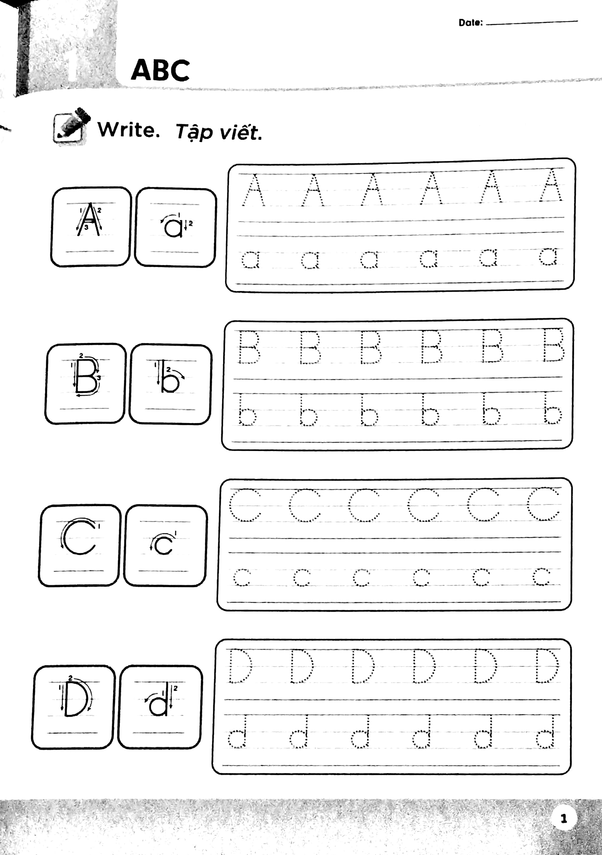 bộ học tiếng anh siêu thú vị - sách luyện tập 3 - Ảnh 2