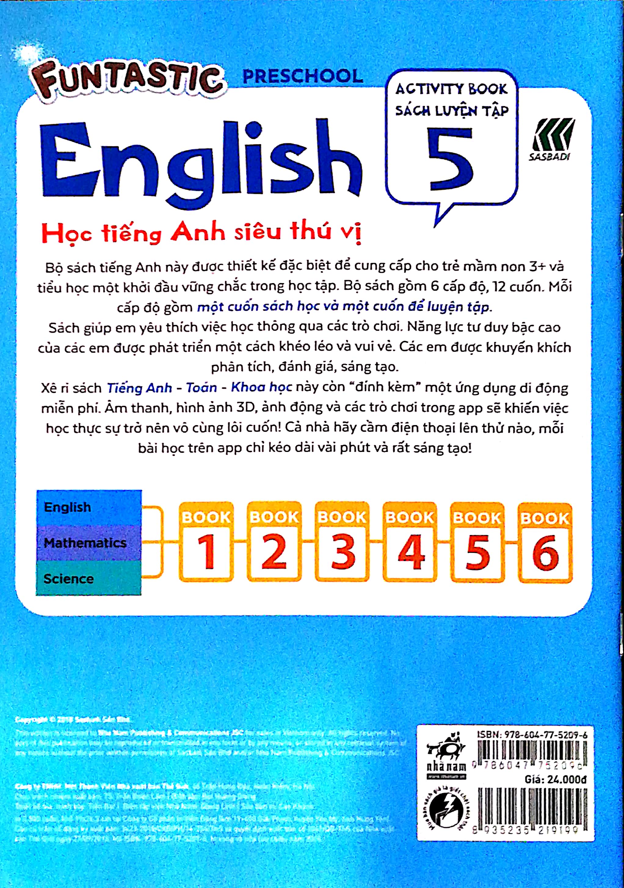 bộ học tiếng anh siêu thú vị - sách luyện tập 5 - Ảnh 8