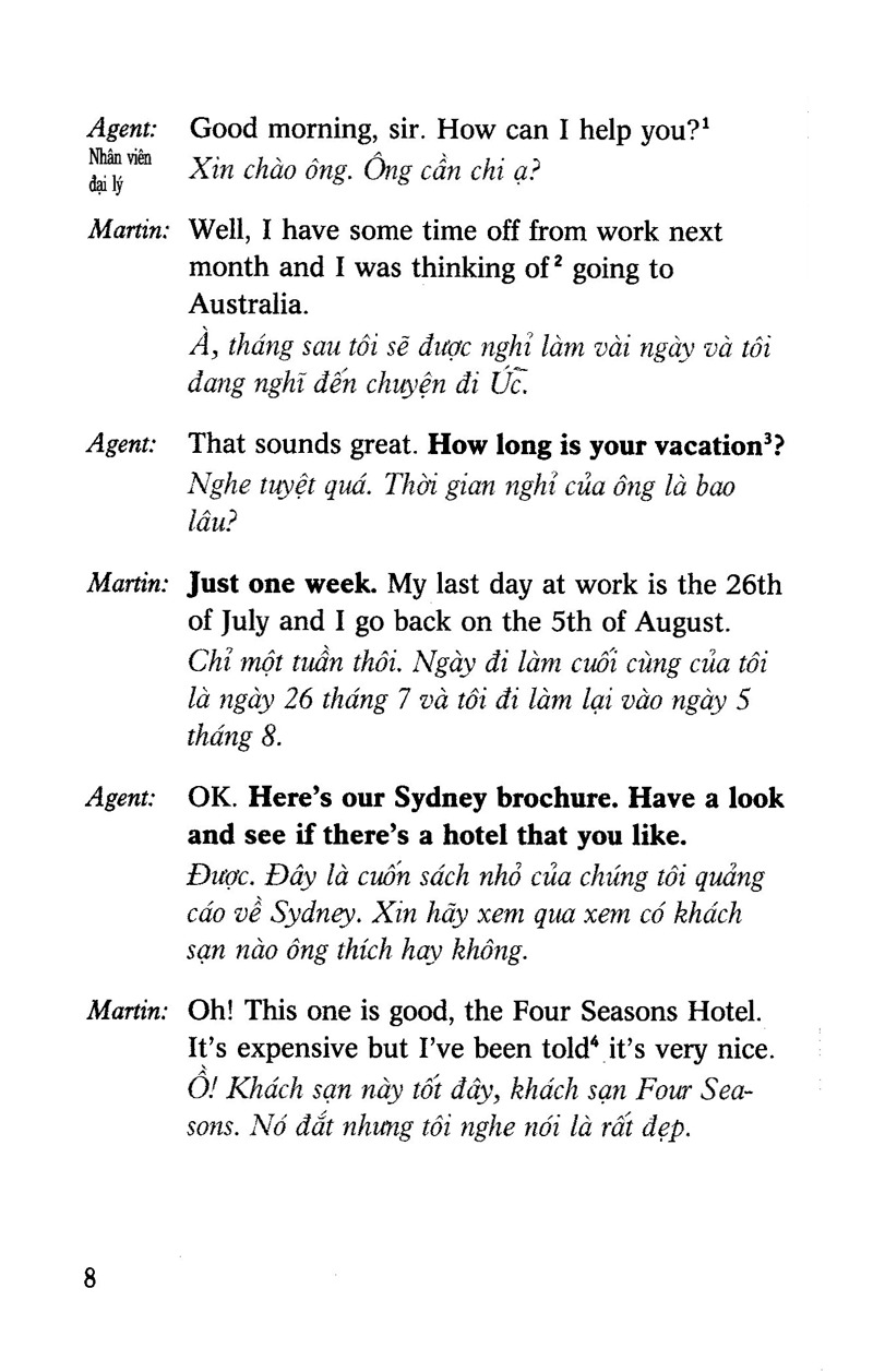 bộ học tiếng anh theo đĩa hình - đi du lịch nước ngoài (kèm 1 vcd) - Ảnh 8