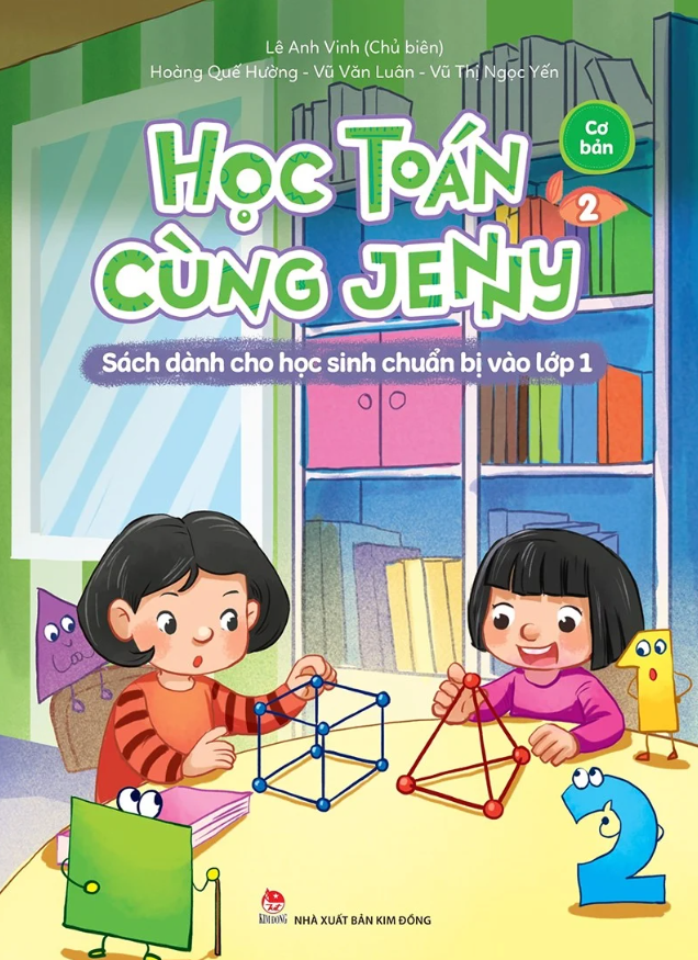 bộ học toán cùng jenny - sách dành cho học sinh chuẩn bị vào lớp 1 - bộ cơ bản - tập 2 - Ảnh 2