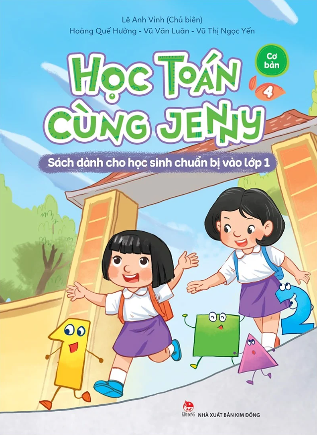 bộ học toán cùng jenny - sách dành cho học sinh chuẩn bị vào lớp 1 - bộ cơ bản - tập 4 - Ảnh 2