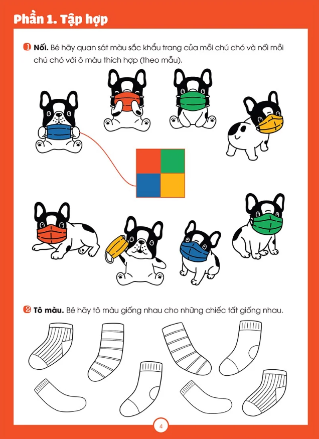 bộ học toán cùng jenny - sách dành cho học sinh chuẩn bị vào lớp 1 - bộ mở rộng - tập 1 - Ảnh 3