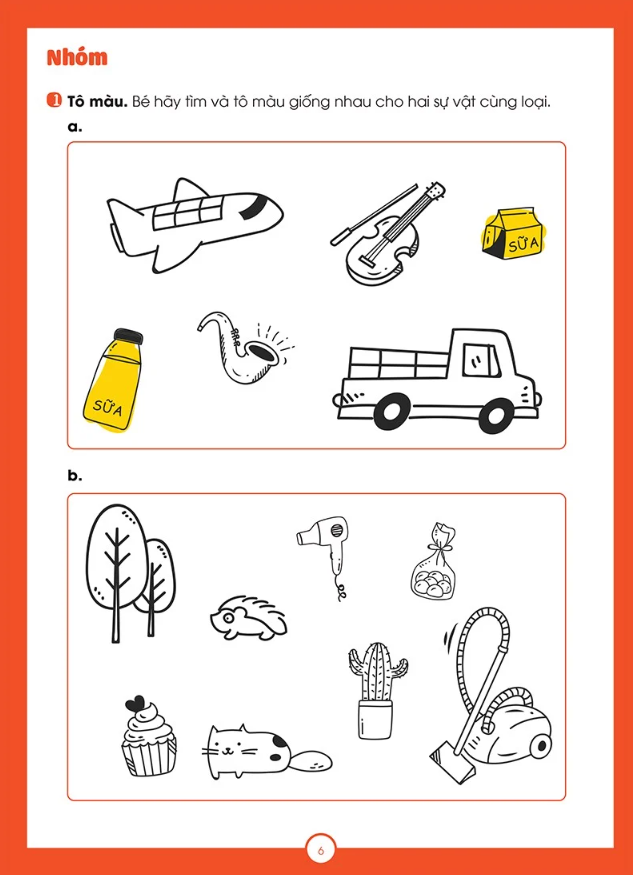 bộ học toán cùng jenny - sách dành cho học sinh chuẩn bị vào lớp 1 - bộ mở rộng - tập 1 - Ảnh 5