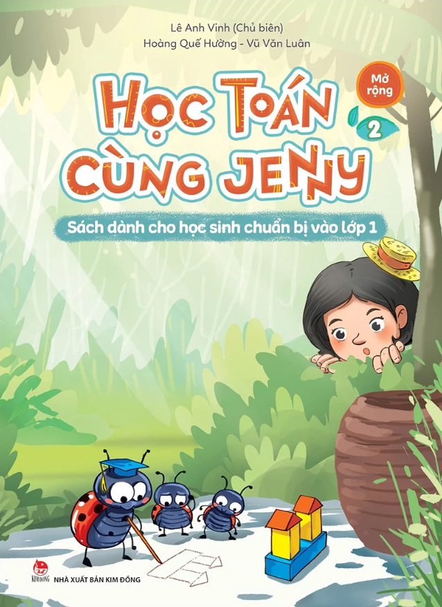 bộ học toán cùng jenny - sách dành cho học sinh chuẩn bị vào lớp 1 - bộ mở rộng - tập 2 - Ảnh 2