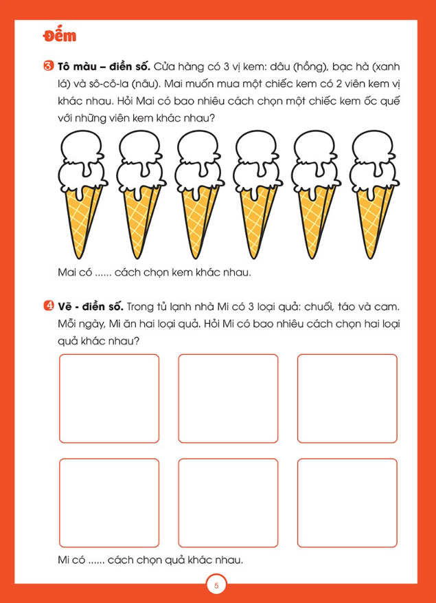 bộ học toán cùng jenny - sách dành cho học sinh chuẩn bị vào lớp 1 - bộ mở rộng - tập 3 - Ảnh 4