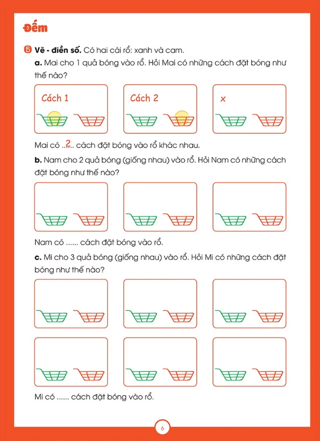 bộ học toán cùng jenny - sách dành cho học sinh chuẩn bị vào lớp 1 - bộ mở rộng - tập 3 - Ảnh 5