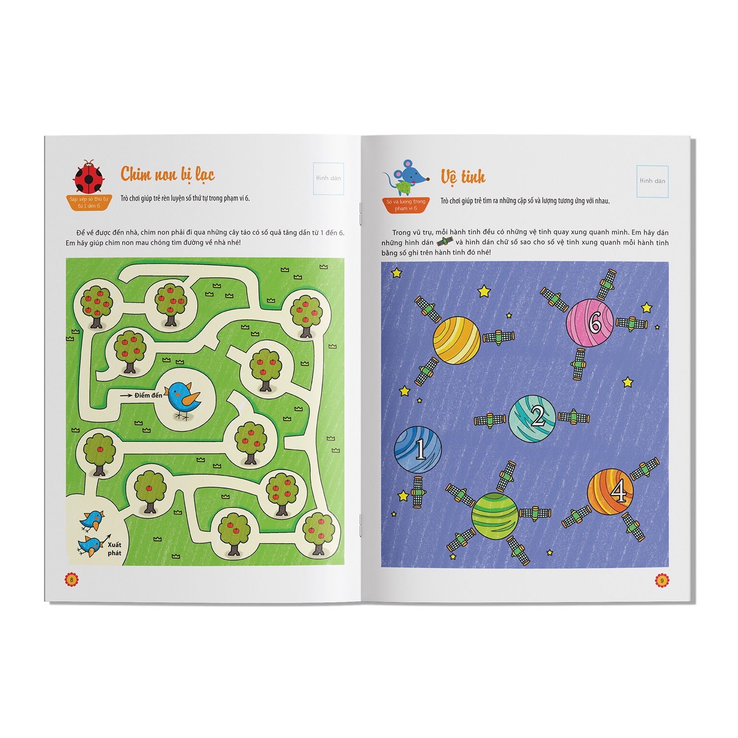 bộ học toán thật đơn giản: 3-4 tuổi - tập 2 - Ảnh 3