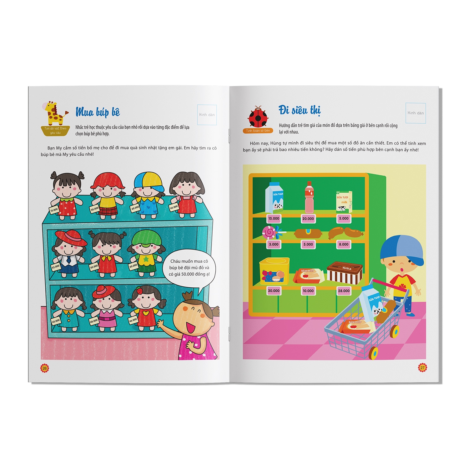 bộ học toán thật đơn giản: 5-6 tuổi - tập 2 - Ảnh 3