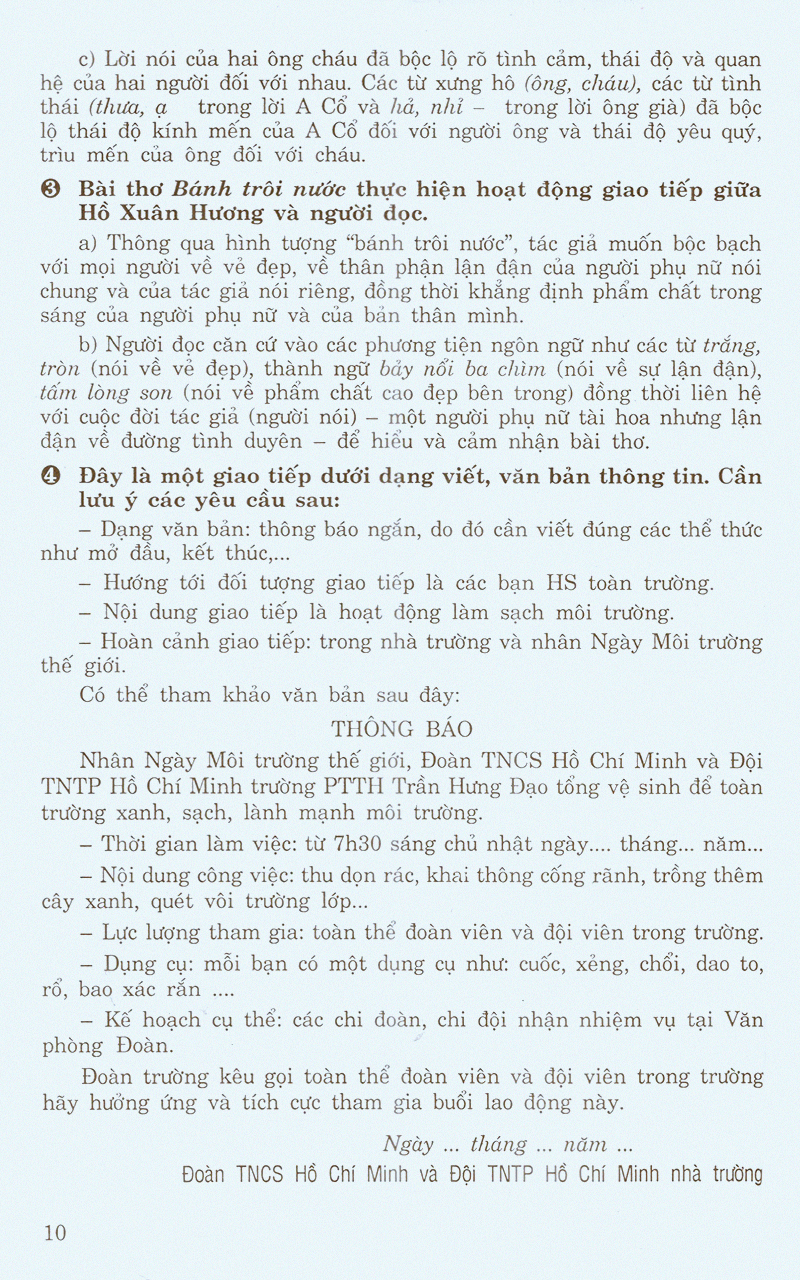 bộ học tốt ngữ văn 10 - tập 1 - Ảnh 13