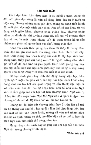 bộ học tốt ngữ văn 8 - tập 1 (biên soạn theo chương trình mới) - Ảnh 4