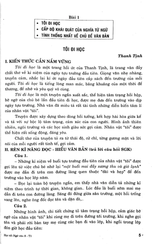 bộ học tốt ngữ văn 8 - tập 1 (biên soạn theo chương trình mới) - Ảnh 5