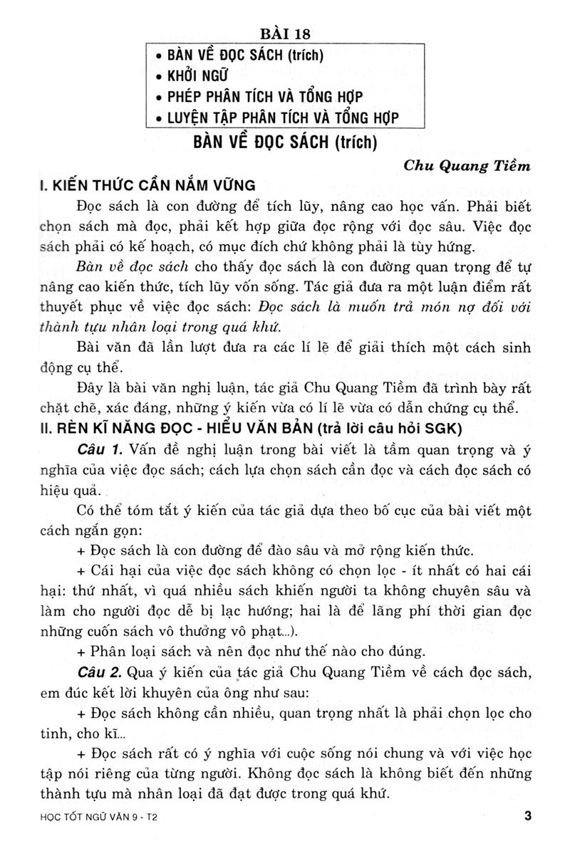 bộ học tốt ngữ văn 9 - tập 2 - Ảnh 3