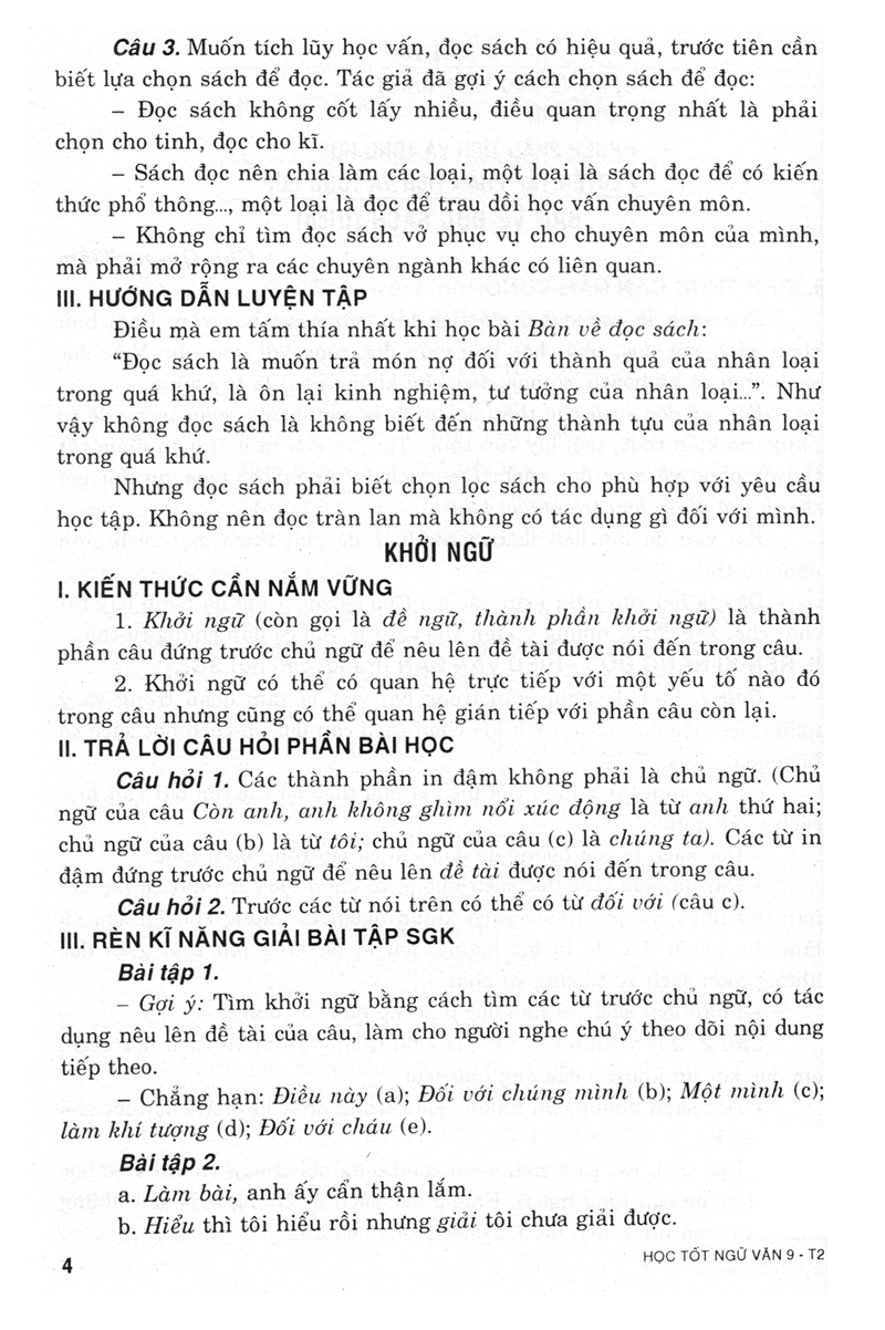 bộ học tốt ngữ văn 9 - tập 2 - Ảnh 4
