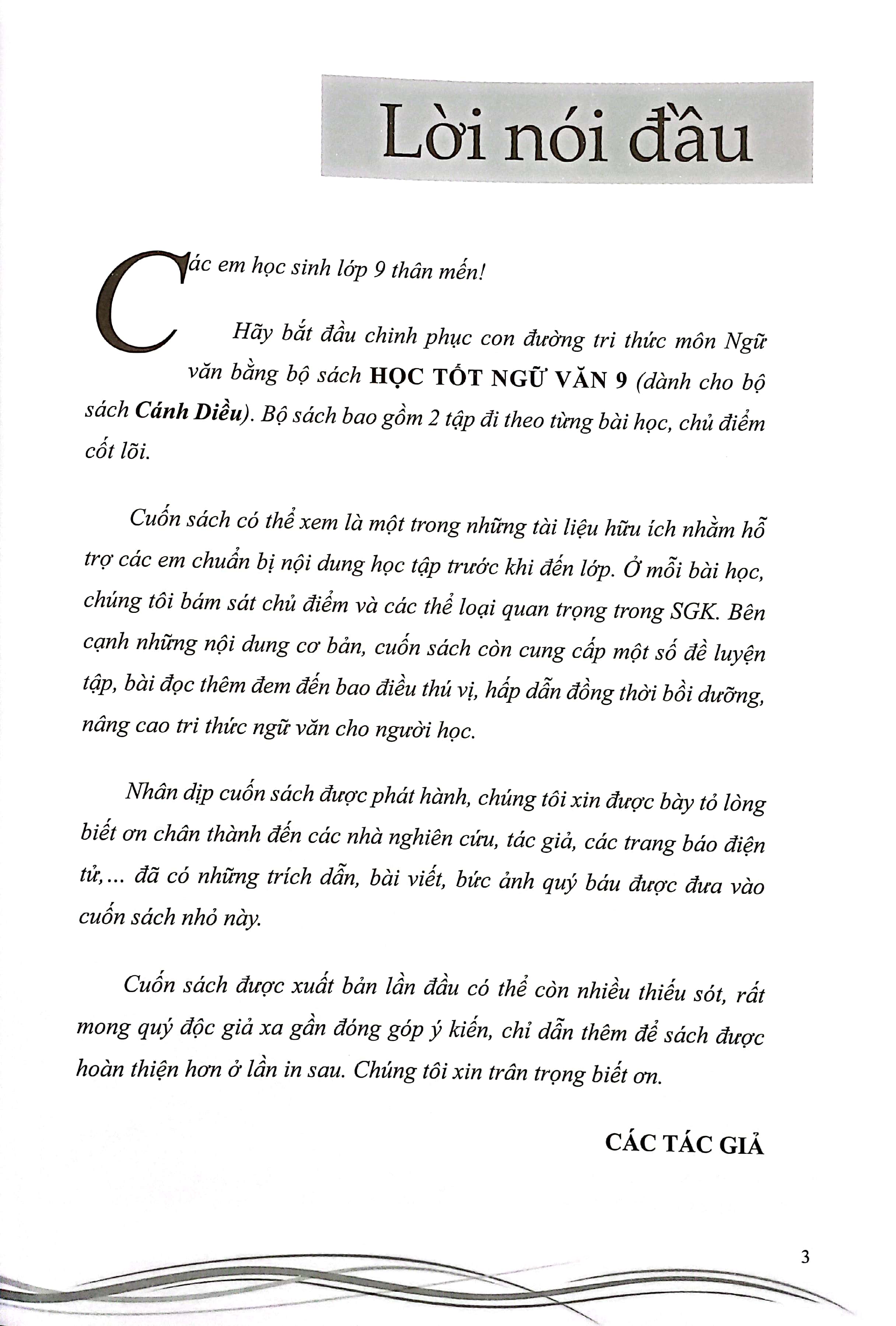 Bộ Học Tốt Ngữ Văn 9 - Tập 2 (Cánh Diều) - Ảnh 3
