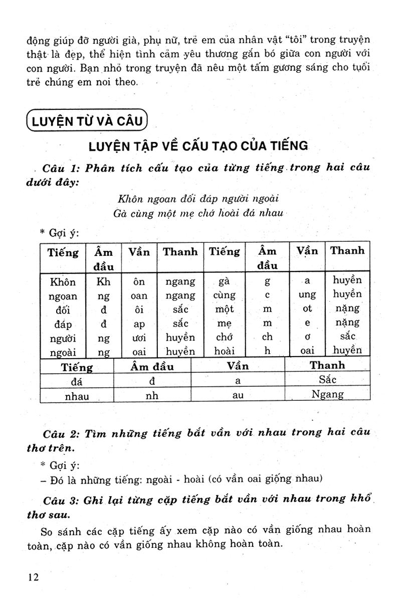bộ học tốt tiếng việt 4 tập 1 (tái bản - có chỉnh lí theo chương trình giảm tải) - Ảnh 12