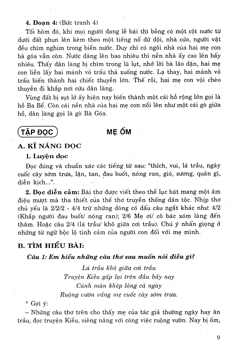 bộ học tốt tiếng việt 4 tập 1 (tái bản - có chỉnh lí theo chương trình giảm tải) - Ảnh 9