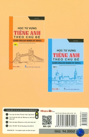 bộ học từ vựng tiếng anh theo chủ đề - tập 1 - Ảnh 9