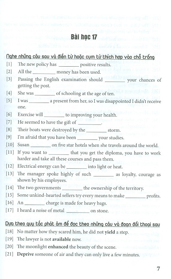 bộ học từ vựng tiếng anh theo chủ đề - tập 2 - Ảnh 4