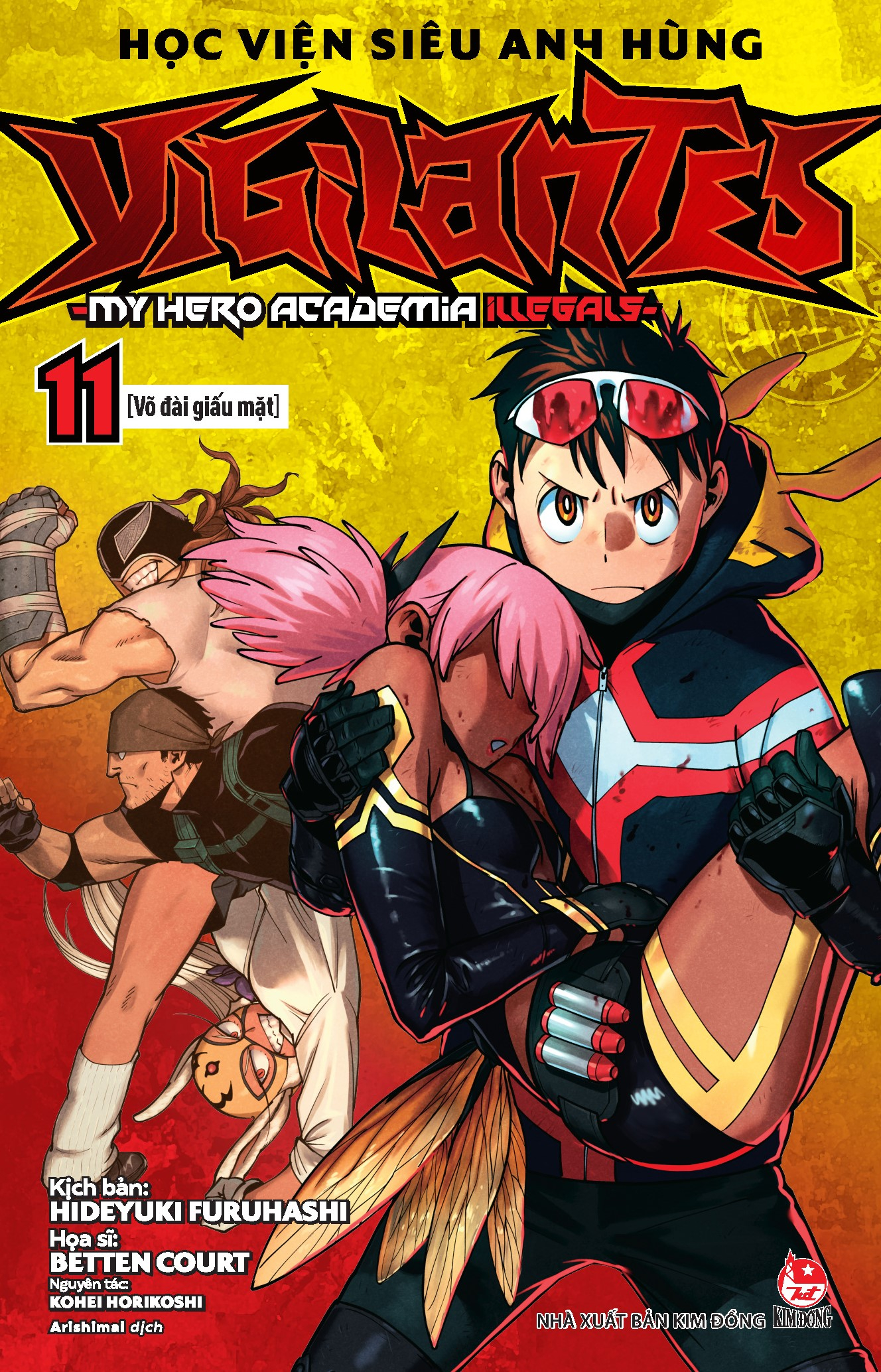 Bộ Học Viện Siêu Anh Hùng Vigilantes - My Hero Academia Illegals - Tập 11 - Võ Đài Giấu Mặt - Tặng Kèm Bookmark - Ảnh 3