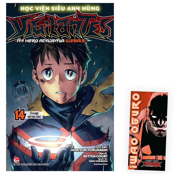 Bộ Học Viện Siêu Anh Hùng Vigilantes - My Hero Academia Illegals - Tập 14 - Cư Ngụ Nơi Vực Sâu - Tặng Kèm Bookmark