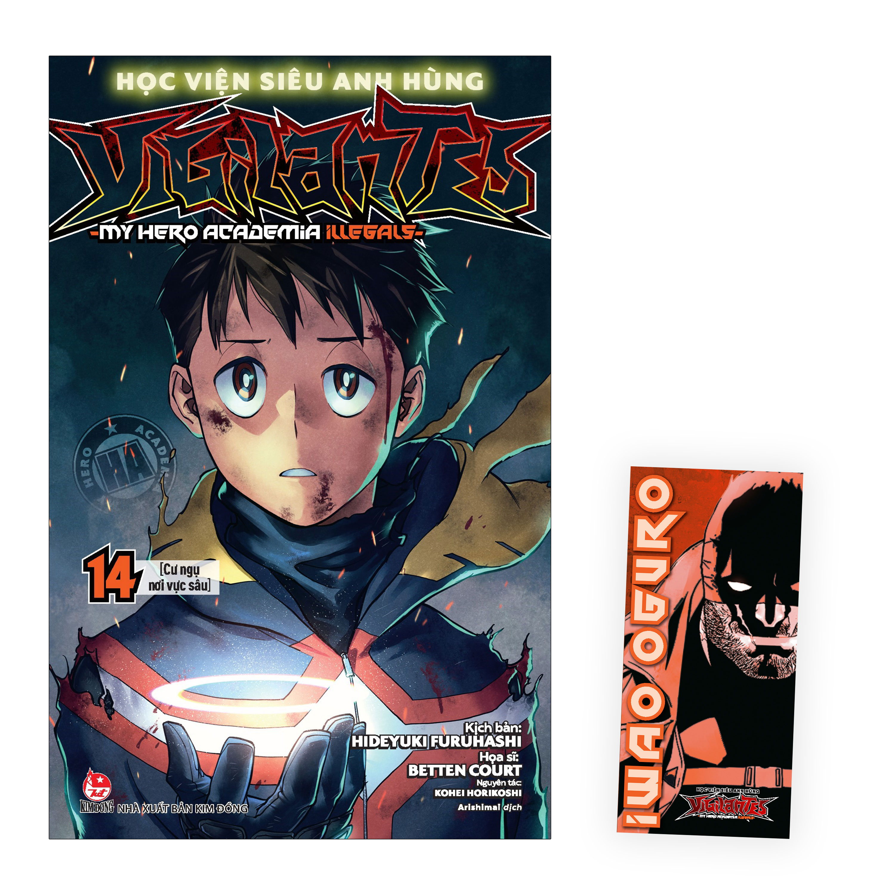 Bộ Học Viện Siêu Anh Hùng Vigilantes - My Hero Academia Illegals - Tập 14 - Cư Ngụ Nơi Vực Sâu - Tặng Kèm Bookmark - Ảnh 2