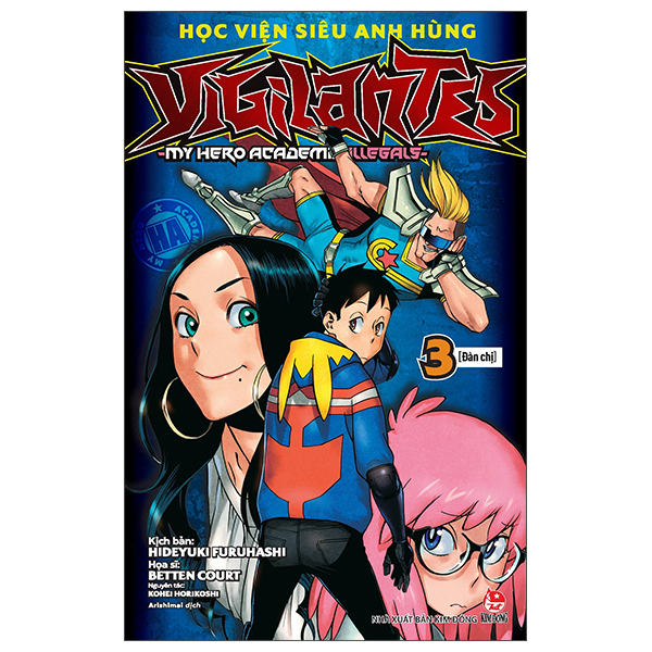 Bộ Học Viện Siêu Anh Hùng Vigilantes - My Hero Academia Illegals - Tập 3 - Đàn Chị