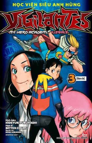 bộ học viện siêu anh hùng vigilantes - my hero academia illegals - tập 3 - đàn chị - tặng kèm bookmark - Ảnh 2