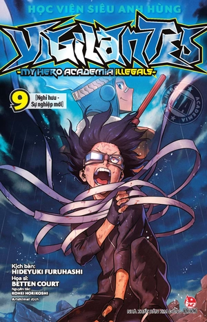 bộ học viện siêu anh hùng vigilantes - my hero academia illegals - tập 9 - nghỉ hưu - sự nghiệp mới - tặng kèm bookmark nhân vật - Ảnh 2