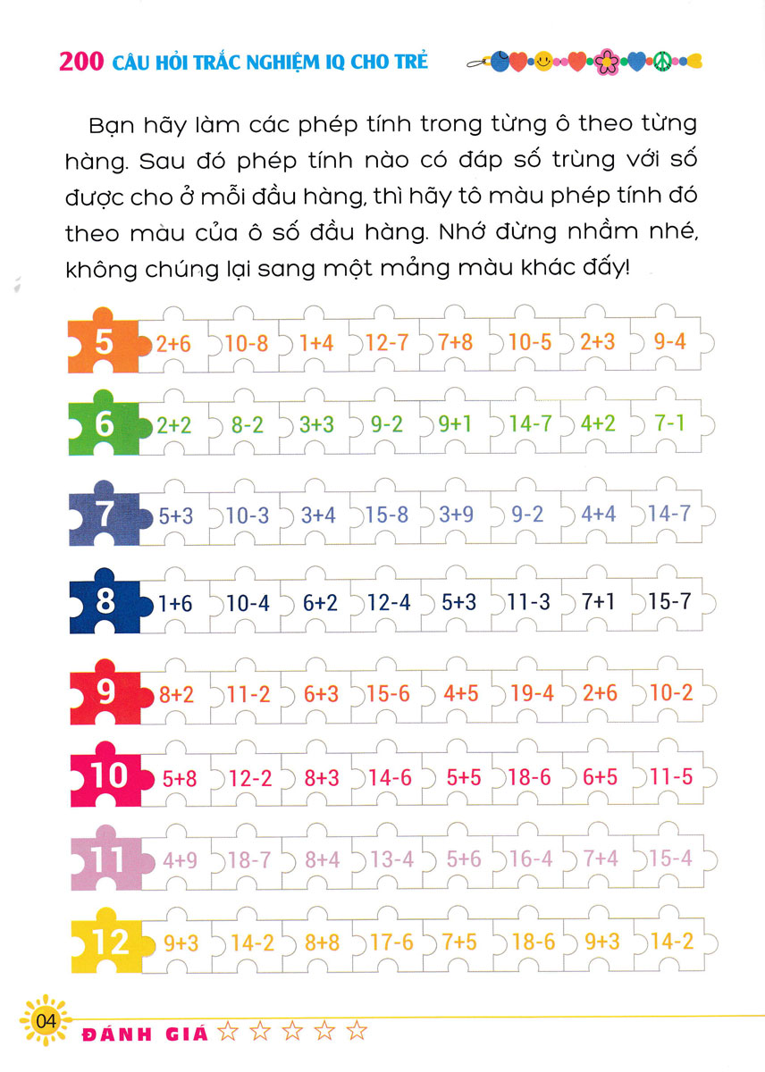 bộ học vui-vui học - 200 câu hỏi iq cho trẻ - trắc nghiệm iq - cấp độ 3 - Ảnh 5