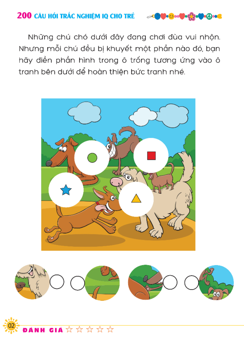 bộ học vui-vui học - 200 câu hỏi iq cho trẻ - trắc nghiệm iq - cấp độ 4 - Ảnh 3