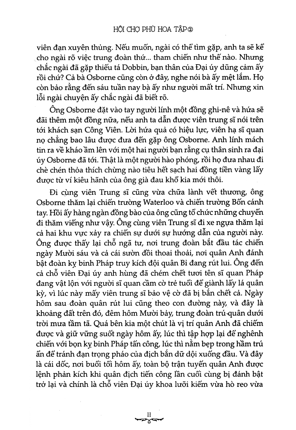 bộ hội chợ phù hoa - tập 2 - Ảnh 11