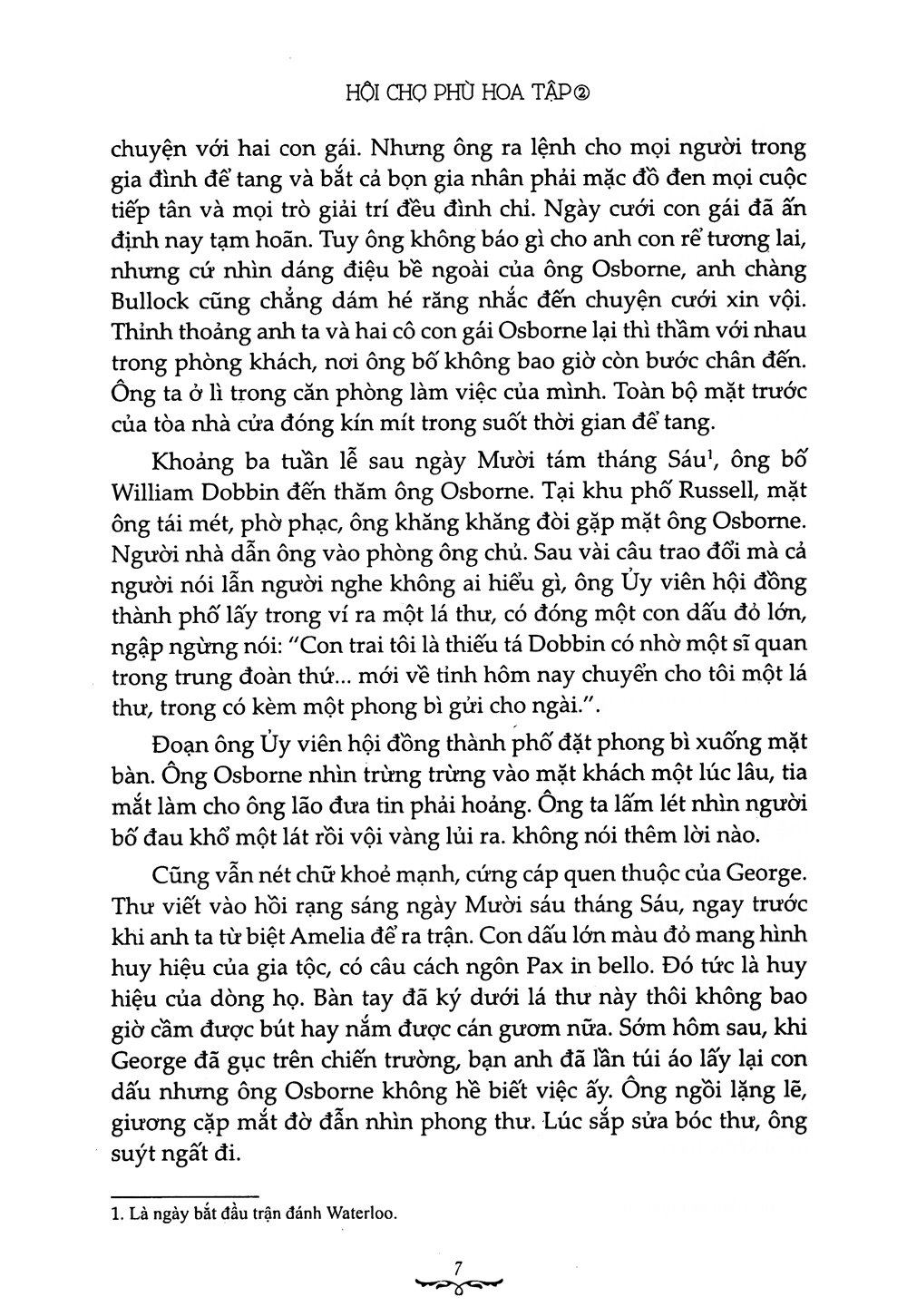 bộ hội chợ phù hoa - tập 2 - Ảnh 7