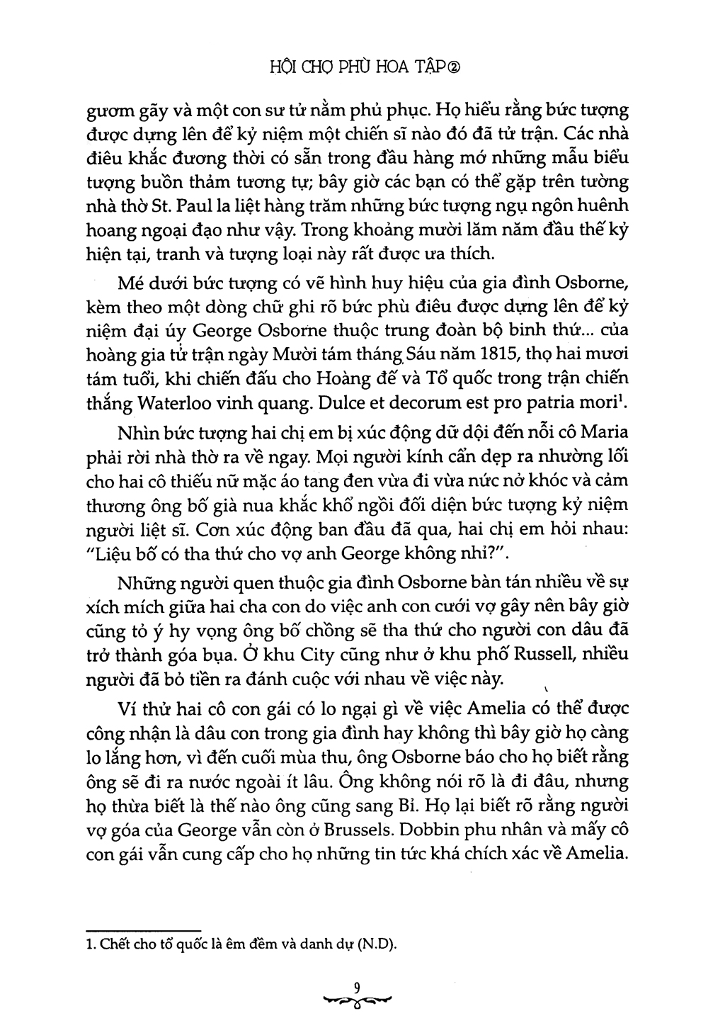 bộ hội chợ phù hoa - tập 2 - Ảnh 9