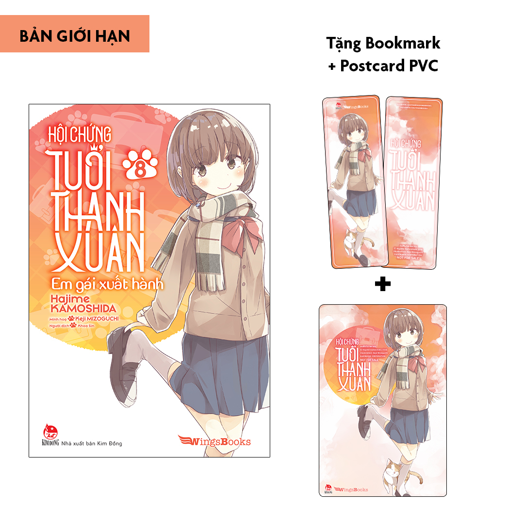 bộ hội chứng tuổi thanh xuân - tập 8 - bản giới hạn - tặng kèm bookmark + postcard pvc - Ảnh 2
