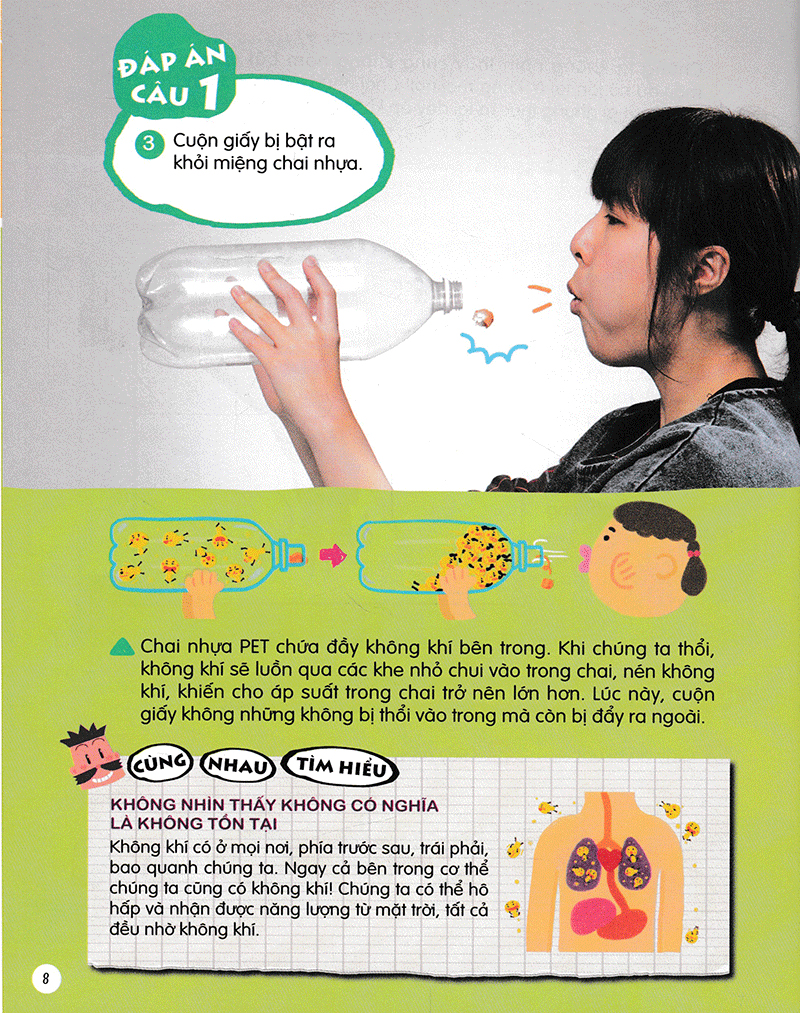 bộ hỏi đáp khoa học vui: nước biết trèo tường sao? - 29 thí nghiệm khoa học cực dễ làm - Ảnh 9