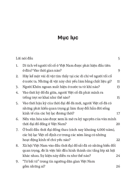 Bộ Hỏi Đáp Lịch Sử Việt Nam - Tập 1 - Từ Khởi Thủy Đến Thế Kỷ X - Ảnh 11