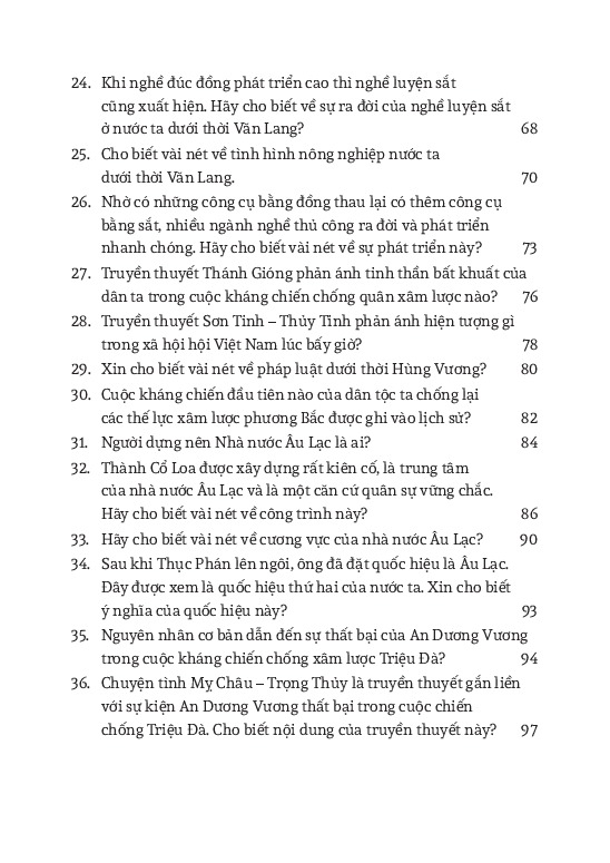 Bộ Hỏi Đáp Lịch Sử Việt Nam - Tập 1 - Từ Khởi Thủy Đến Thế Kỷ X - Ảnh 13