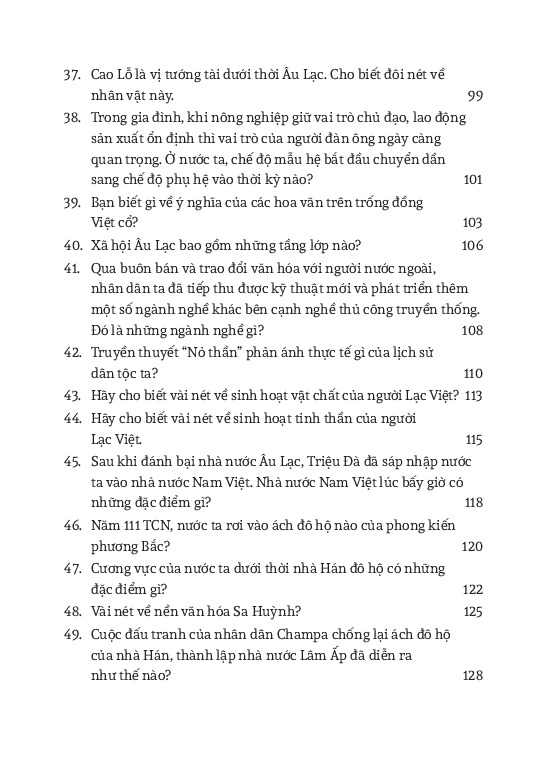 Bộ Hỏi Đáp Lịch Sử Việt Nam - Tập 1 - Từ Khởi Thủy Đến Thế Kỷ X - Ảnh 14