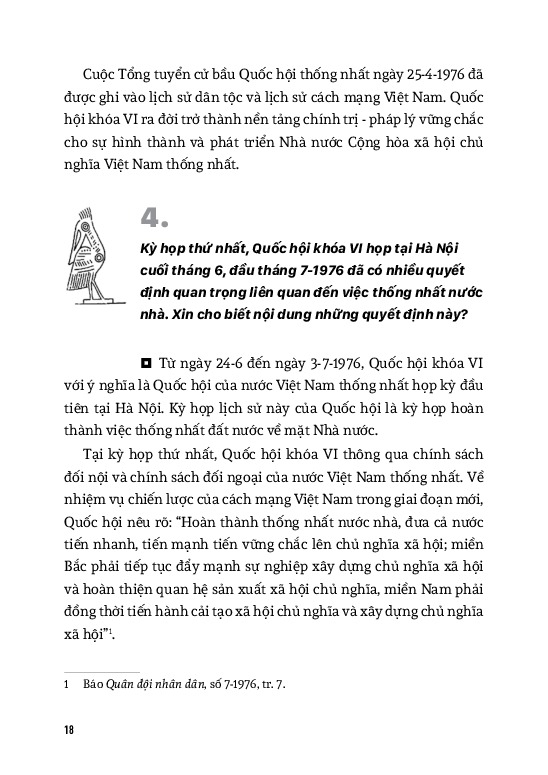 Bộ Hỏi Đáp Lịch Sử Việt Nam - Tập 10 - Việt Nam-Hành Trình Xây Dựng Và Phát Triển (Từ 1975 Đến Nay) - Ảnh 12