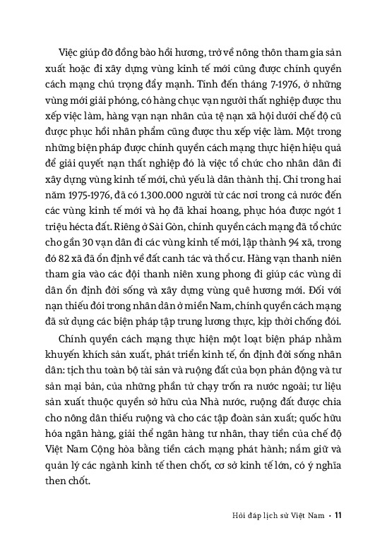 Bộ Hỏi Đáp Lịch Sử Việt Nam - Tập 10 - Việt Nam-Hành Trình Xây Dựng Và Phát Triển (Từ 1975 Đến Nay) - Ảnh 5