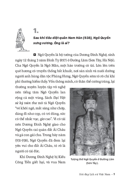 Bộ Hỏi Đáp Lịch Sử Việt Nam - Tập 2 - Nước Việt Nam Dưới Đời Ngô, Đinh, Tiền Lê, Lý, Trần, Hồ - Ảnh 3