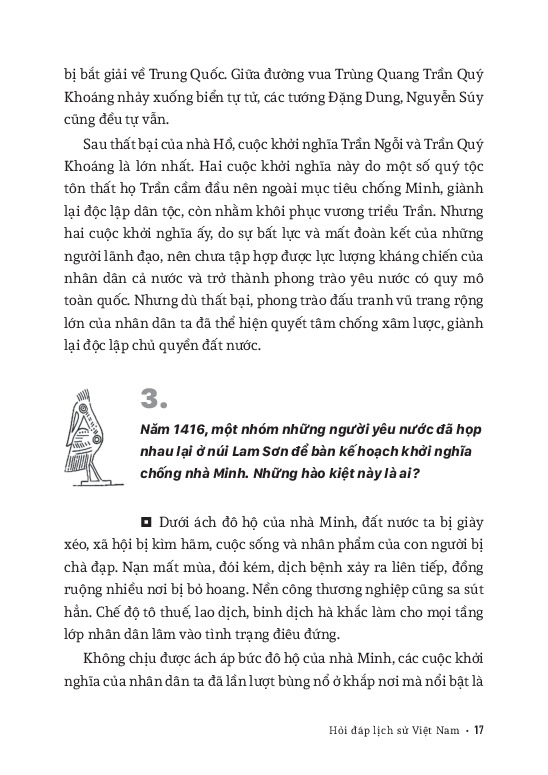 Bộ Hỏi Đáp Lịch Sử Việt Nam - Tập 3 - Từ Khởi Nghĩa Lam Sơn Đến Nửa Đầu Thế Kỷ XIX - Ảnh 11