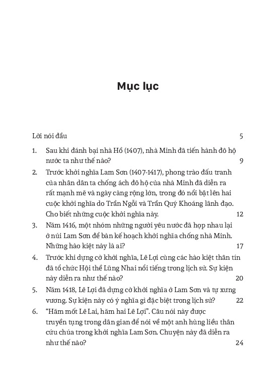Bộ Hỏi Đáp Lịch Sử Việt Nam - Tập 3 - Từ Khởi Nghĩa Lam Sơn Đến Nửa Đầu Thế Kỷ XIX - Ảnh 12
