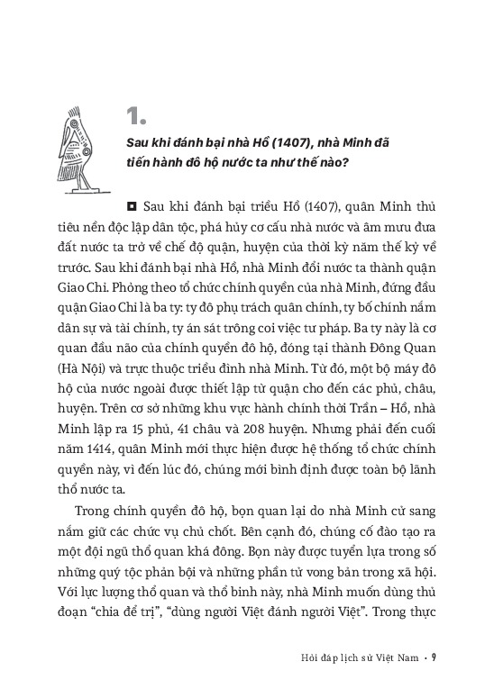 Bộ Hỏi Đáp Lịch Sử Việt Nam - Tập 3 - Từ Khởi Nghĩa Lam Sơn Đến Nửa Đầu Thế Kỷ XIX - Ảnh 4