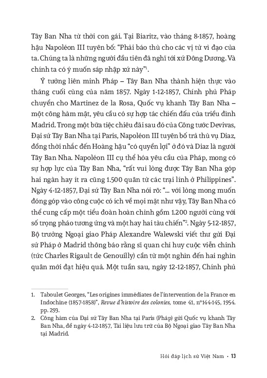 Bộ Hỏi Đáp Lịch Sử Việt Nam - Tập 4 - Cuộc Kháng Chiến Chống Pháp Lần Thứ Nhất (1858-Cuối Thế Kỉ XIX) - Ảnh 7
