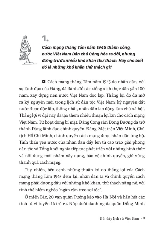 Bộ Hỏi Đáp Lịch Sử Việt Nam - Tập 7 - Cuộc Kháng Chiến Chống Pháp Lần Thứ Hai (1945-1954) - Ảnh 4